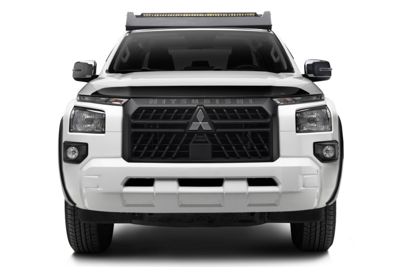Mitsubishi Triton Hood Deflector - Husky Liners - Aeroskin - Smoke - `24-`25